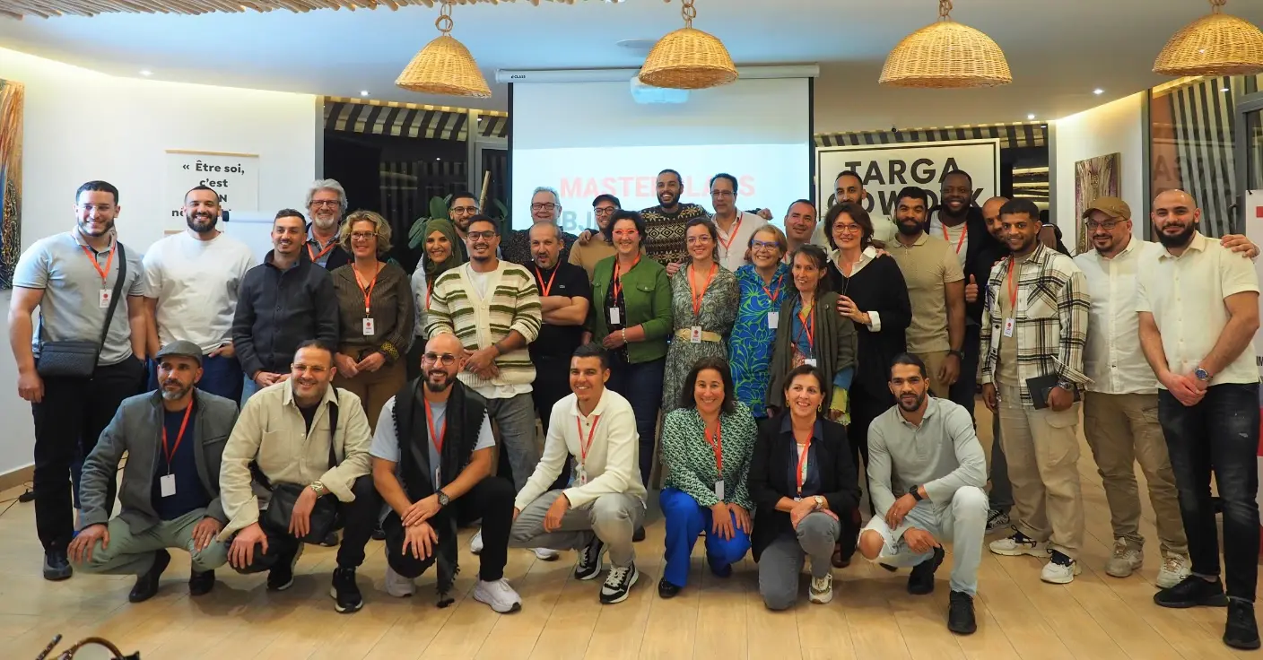 Participants à la Masterclass Objectif Maroc organisée à Marrakech pour les futurs entrepreneurs et expatriés